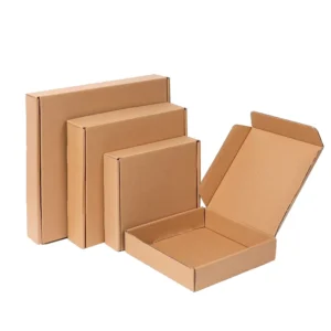 Rigid Foldable Plain Corrugated Shipping Boxes for High-Value Electronics and Sensitive Devices