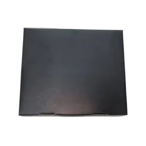 Rigid Kraft Paper Clamshell Boxes with Double-Sided Embossing for Mail Shipping