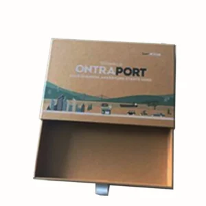 Rigid Kraft Paper Drawer Box