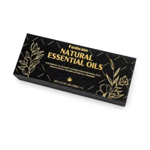 Rigid Paper Gift Box with FSC and BSCI Certification for Essential Oil Retail