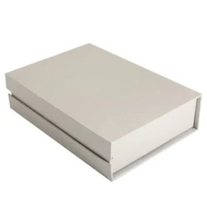 Rigid Paper Gift Box with Flap Closure and Printing