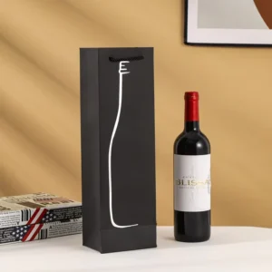 Rigid Paper Wine and Liquor Packaging Box with Custom Printing