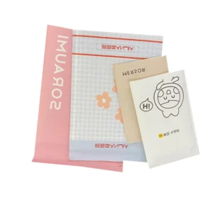 Rigid Recyclable Kraft Padded Corrugated Cardboard Book Mailers with Self-Seal Strip