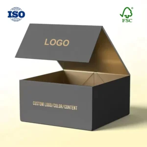 Rigid Recyclable Magnetic Cardboard Gift Boxes with Custom Logo