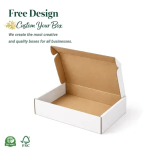 Rigid Square Kraft Corrugated Cardboard Mailing Boxes, Matte Lamination, Recycled Materials, Red Pink Gold, CD Packaging