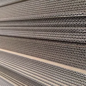 Round 2mm 2.5mm 4mm Corrugated Cardboard DIY Model Creative Production Carton Divider Corrugated Cardboard Sheetpad