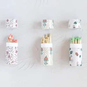 Round Cardboard Paper Tube Packaging Box for Matches