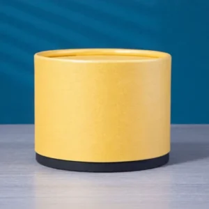 Round Paper Tube Incense Coil Box Top and Bottom Lid Paper Canister Custom Logo Printed Paper Cans Manufacturer