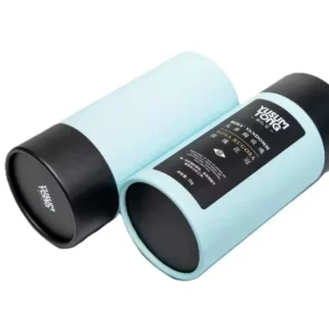 Round Recycled Cardboard Paper Tube for Cosmetics and Oils