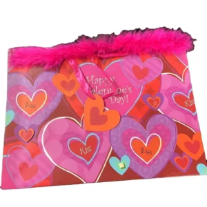 SP2199 Custom Kraft Holiday Gift Packaging Paper Bag with Burr