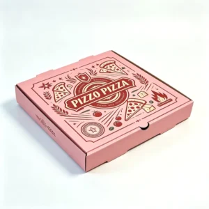 SP3950 Food Grade OEM ODM Custom Printed Disposable 8-20 Inch B E Flute Pizza Takeaway Box for Restaurant Delivery
