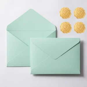 Self-Adhesive Paper Envelope Document Bags, Custom, European Style, for Greeting and Invitation Cards