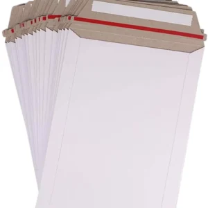 Self-Seal White Thick Cardboard Mailing Envelopes for Soft Items and Flat Materials