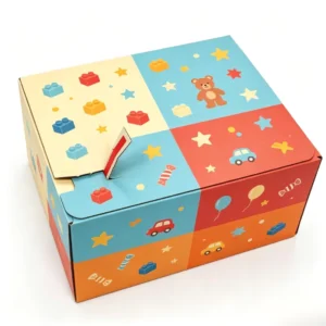 Self-Sealing Eco-Friendly Corrugated Mailer Box with Zipper Tear Strip and Custom Printing