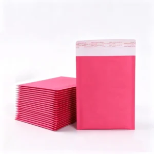 Self-Sealing Recyclable Kraft Paper Bubble Cushioned Envelopes Custom Print Shipping Mailing Bags