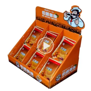 Shopping Paper Display Rack Box