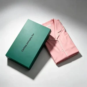Silk Scarf, Pajama, Shirt, and Dress Packaging Box, Embossed Rigid Gift Box with Soy Ink