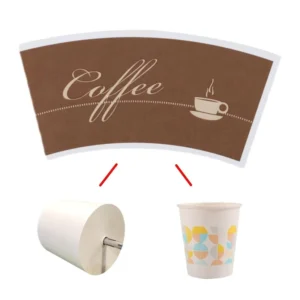 Single Wall PE Coated Waterproof Paper Cup for Beverage Packaging with Virgin Material