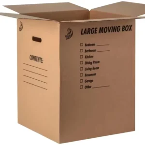Single-Wall and Double-Wall Corrugated Cardboard Shipping Boxes for Moving