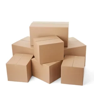 Single-Wall or Double-Wall Corrugated Paper Moving Carton Boxes Custom