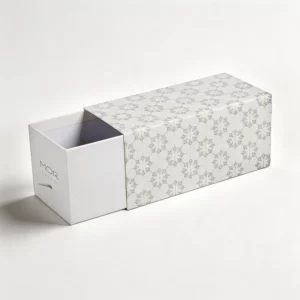Sliding Drawer Paperboard Gift Box for Perfume, Fragrance, and Personal Care Gift Sets