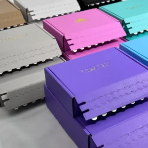 Small Corrugated Cardboard Shipping Box for Mailing Literature