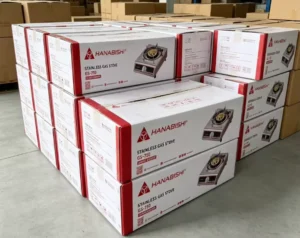 Small Corrugated Cartons with Recycled Materials and Matt Lamination