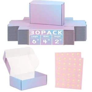 Small Recyclable Color Paper Cosmetic Gift Box with Personalized Printing