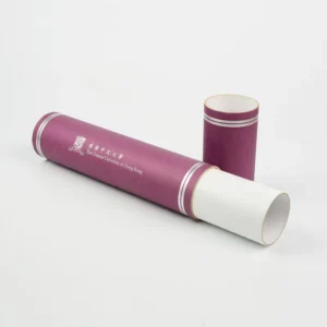 Small Round Kraft Paper Tube Diploma and Certificate Scroll Holder, Matte Black or White
