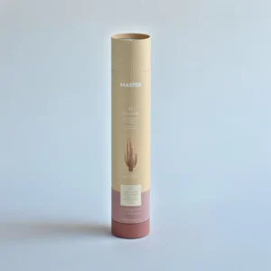 Soy Ink 10g Lavender Outdoor Incense Sticks Biodegradable Kraft Paper Tube Packaging with Stamping