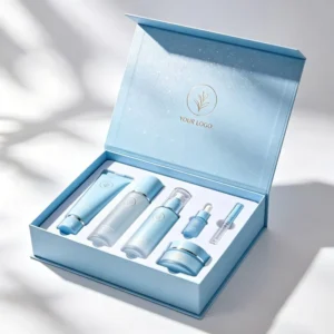 Soy Ink Custom Skin Care Set Box Gift Packaging