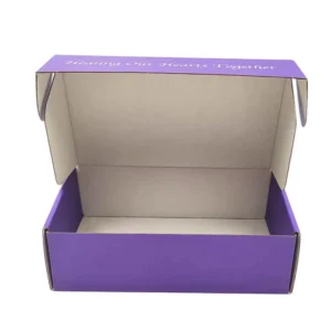 Square Corrugated Paper Carton Packaging Box