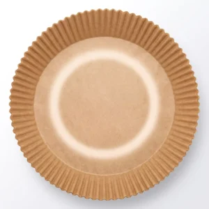Stain Resistant Waterproof Food Grade Round Air Fryer Liners Parchment Paper 16 Cm 50 Pcs for Microwave Household Food Prep