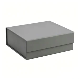 Sturdy Collapsible Pink Rigid Paper Gift Box with Customized Design
