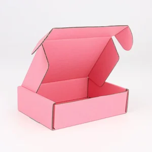 Sturdy Colored Corrugated Paper Shipping Gift Box for Clothing and Jewelry