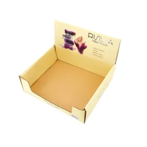 Supplier Custom Paper Display Box with Custom Size for Merchandise Display