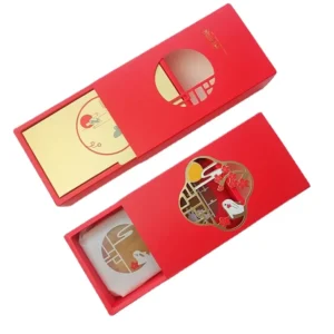 Supplier Custom Printed Paper Mooncake Packaging Gift Box