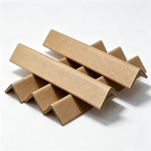 Sustainable Brown Waterproof Corner Protector 100% Recyclable Solid Core Edge Board for Korea Export Logistics Pallet