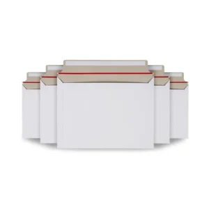 Sustainable Shipping Paper Mailer for E-commerce with Adhesive Seal Strip and Custom Logo Printing
