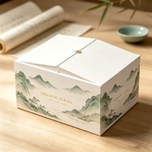 Tea Wine Beverage Grocery and Candy Gift Box White Board Rigid Packaging OEM ODM Chinese Style Custom Printed