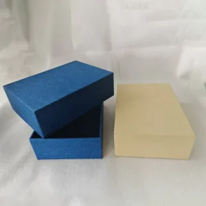 Textured Paper Rigid Cardboard Laminated Paper Lid and Base Two-Shoulder Box Custom Packaging Box