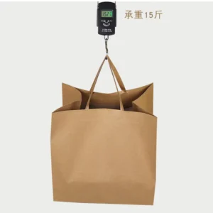 Thick Kraft Paper Bag Takeaway Food Bag