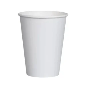 Thickened Biodegradable Disposable Paper Cups with Lid for Commercial Juice, Milk Tea, and Coffee
