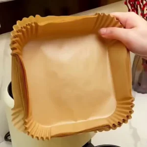 Thickened Disposable Air Fryer Paper Liner for Heavy Foods and Long Time Cooking Tasks Baking Paper