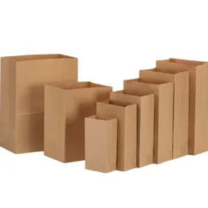 Thickened Oil-Proof Kraft Paper Takeaway Food Bags
