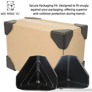 Three-Side Shock-Absorbing Corner Protectors for Gift Boxes and Furniture, Packing Edge Guard