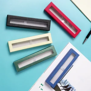 Transparent Pen Box and Single Rectangular Window Paper Box