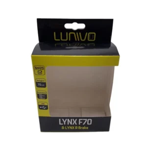 Transparent Rainbow Plastic Folding Packaging Box