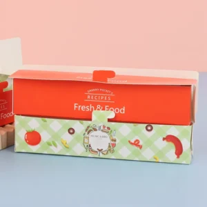 Tuck Top Folding Hot Dog Box Sturdy Greaseproof Disposable Food Grade Packaging Containers