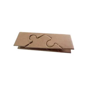 U-Shaped Cardboard Corner Guard Kraft Paper Edge Protector for Photo Frames, Customizable Thickness, UV Resistant